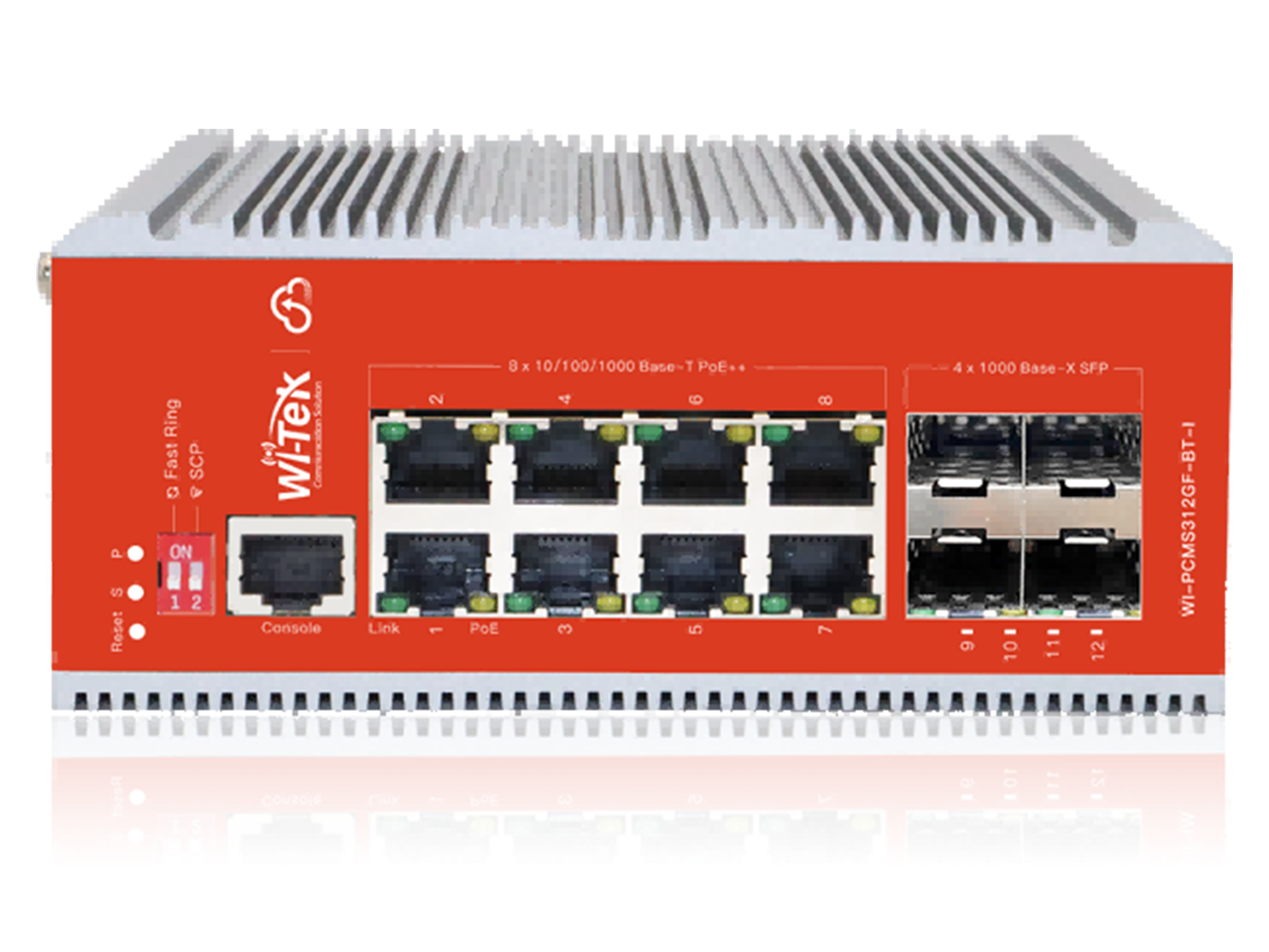 Коммутатор Wi-Tek WI-PCMS312GF-BT-I v2 WI-PСMS312GF-BT-I v2